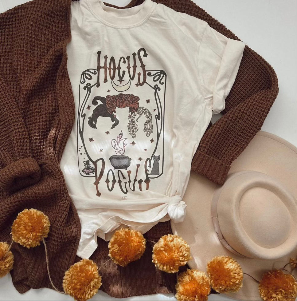 Hocus Pocus Tee-T-Shirt-Carolyn Jane's Jewelry