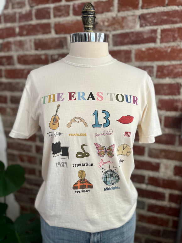 The Eras Tour T-Shirt-T-Shirt-Carolyn Jane's Jewelry