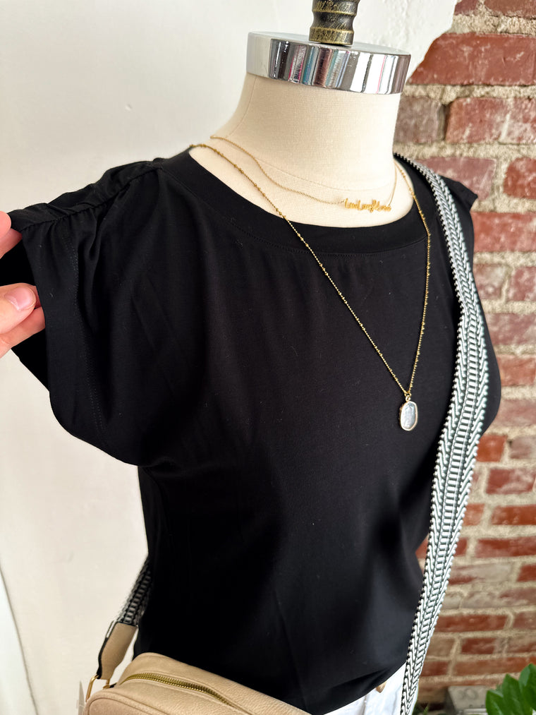The Little Black Top-Carolyn Jane's Jewelry