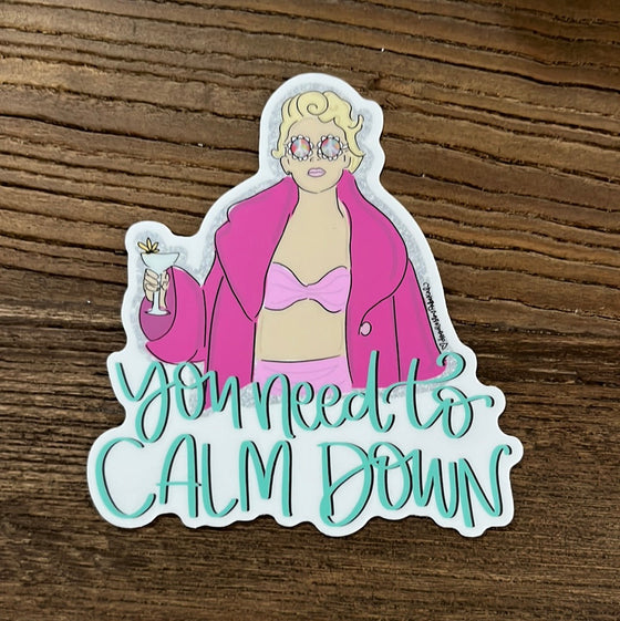 Taylor Swift Sticker-Vinyl Sticker-Carolyn Jane's Jewelry