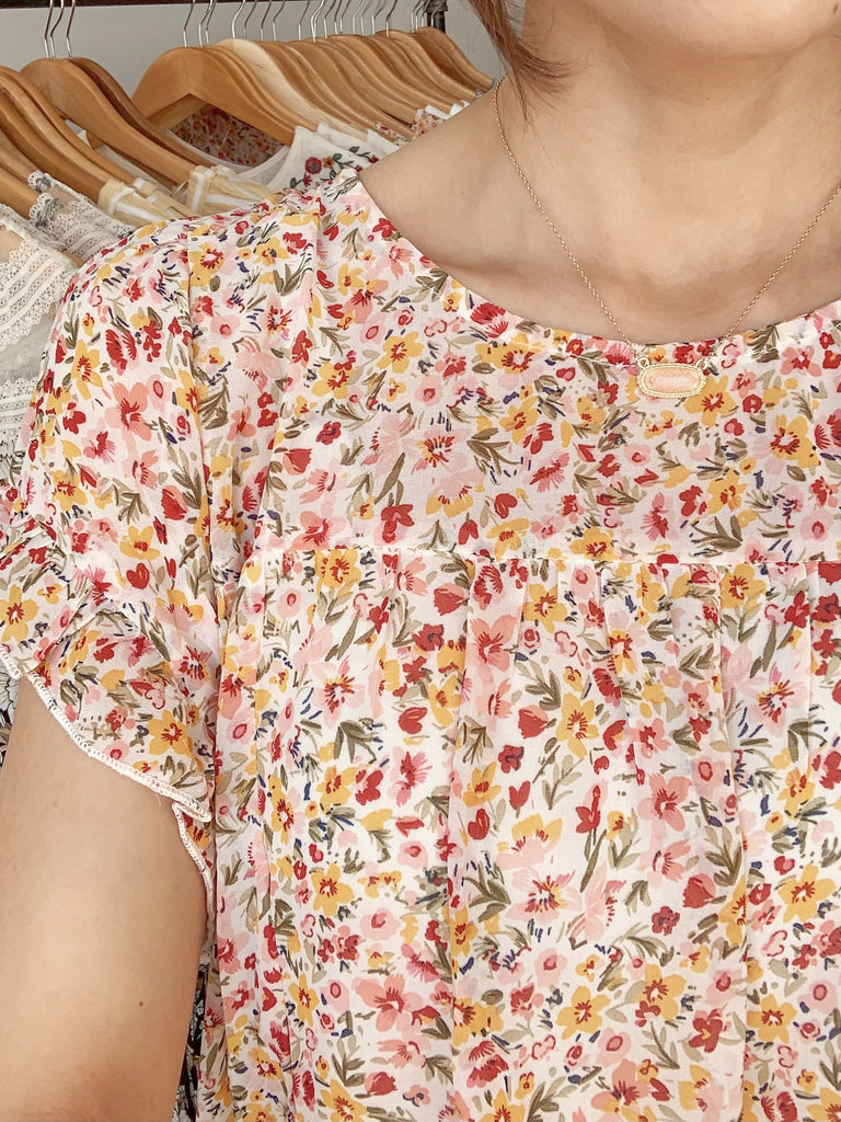 Remi Floral Dress-Dress-Carolyn Jane's Jewelry